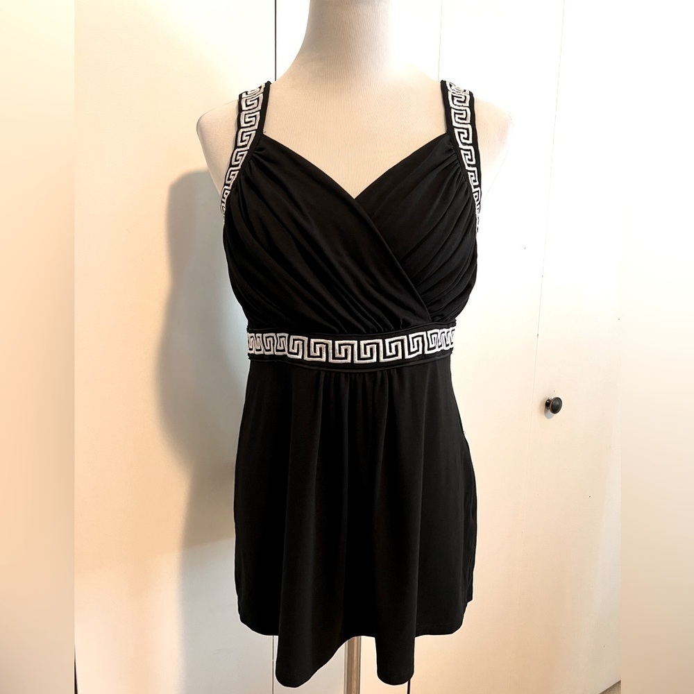WHBM Embroidered Tank